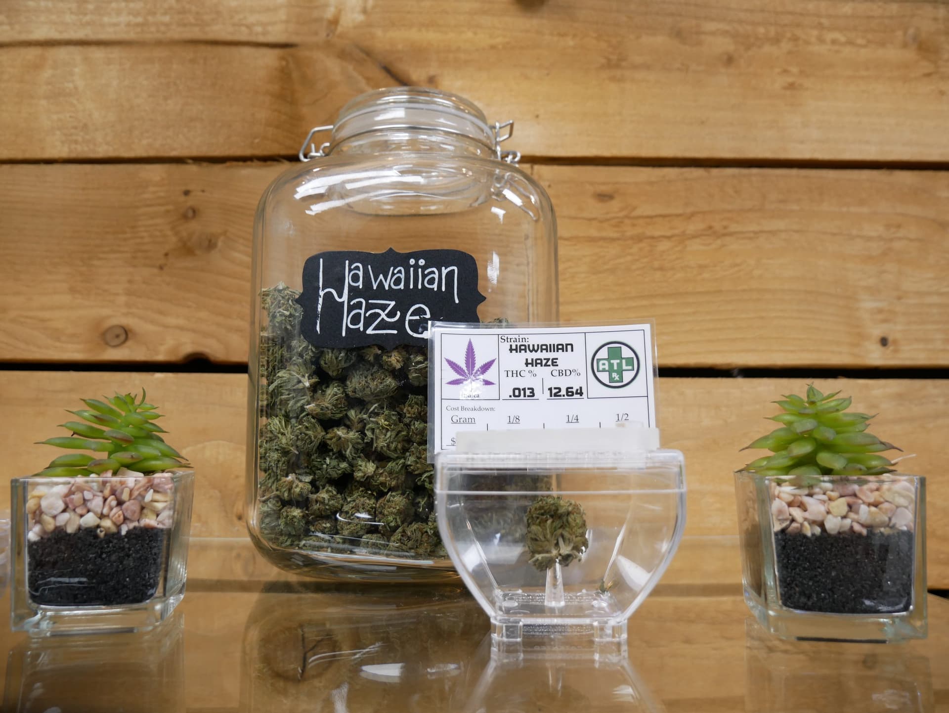 ATLRx Hawaiian Haze Strain in a Jar