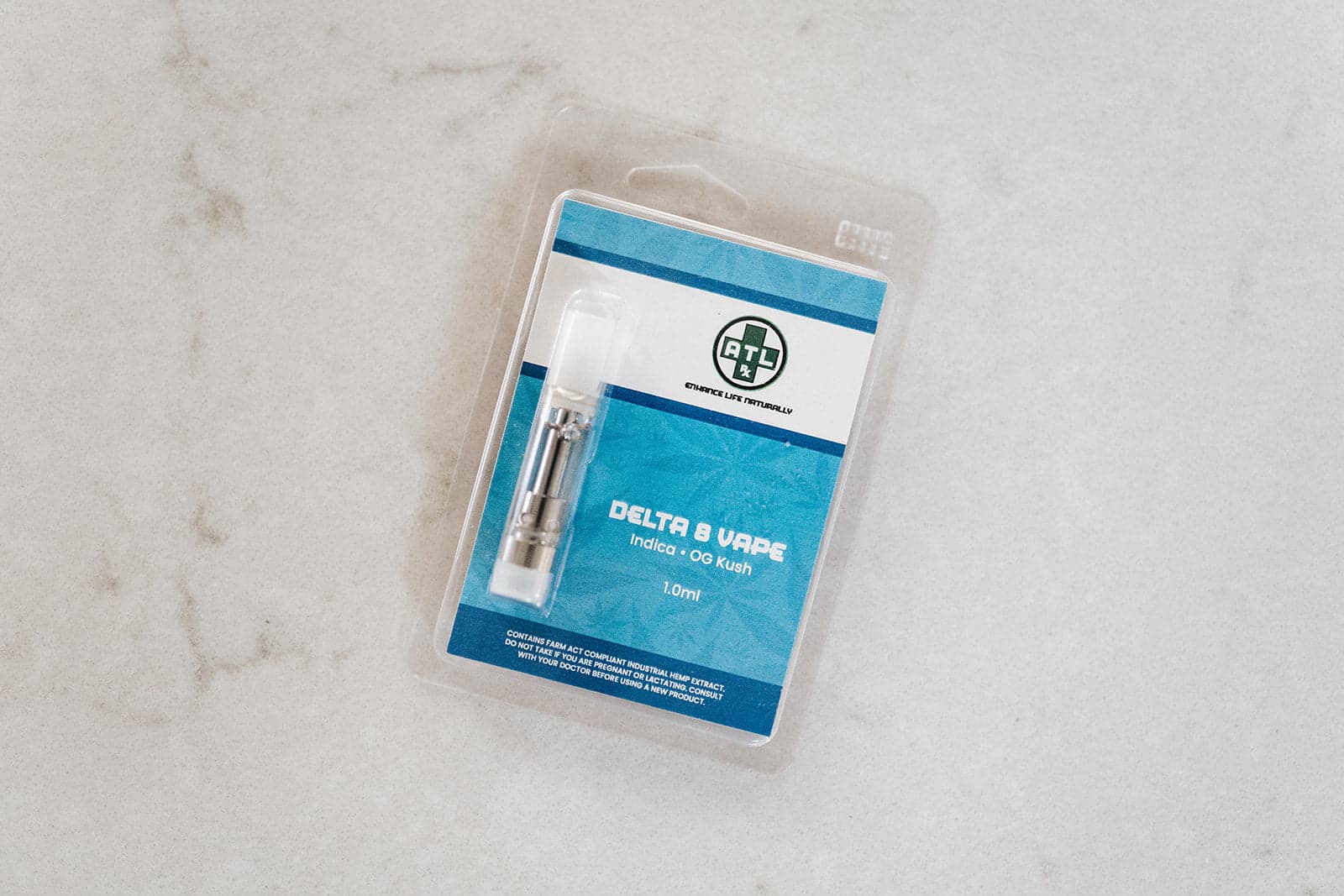 ATLRx OG Kush Indica Delta 8 Vape 1ml