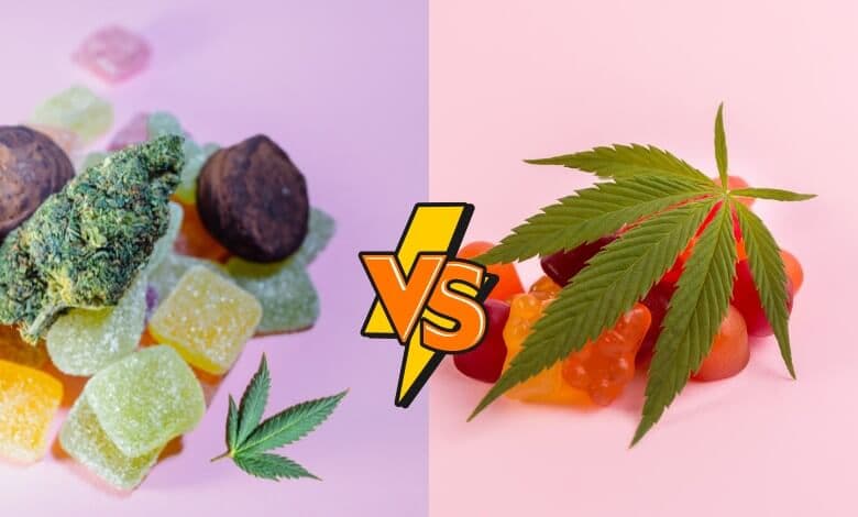 CBD Gummies vs. THC Gummies