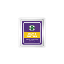 ATLRx Unflavored Delta 8 Shatter 1 Gram