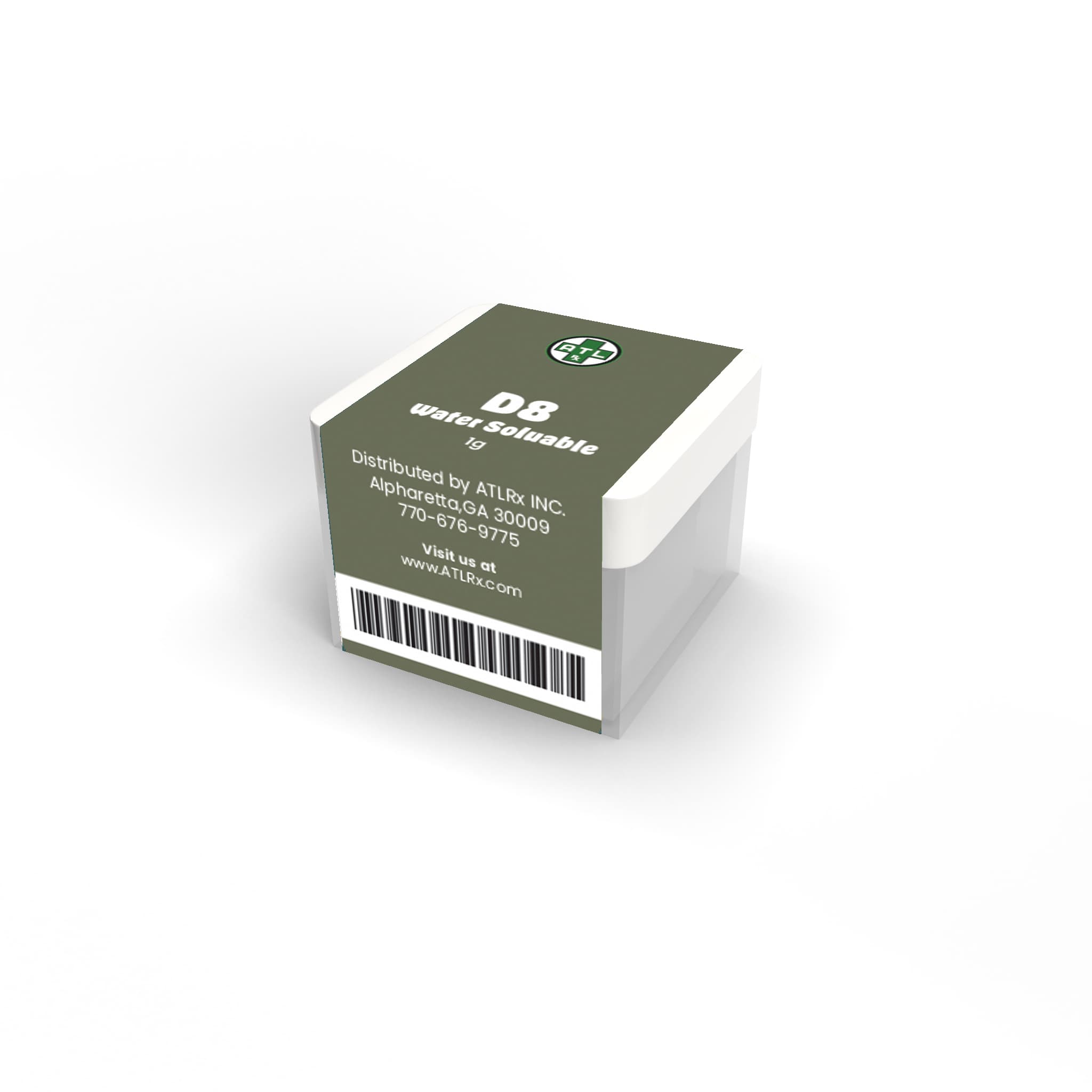 ATLRx Delta 8 Water Soluble Isolate 1g
