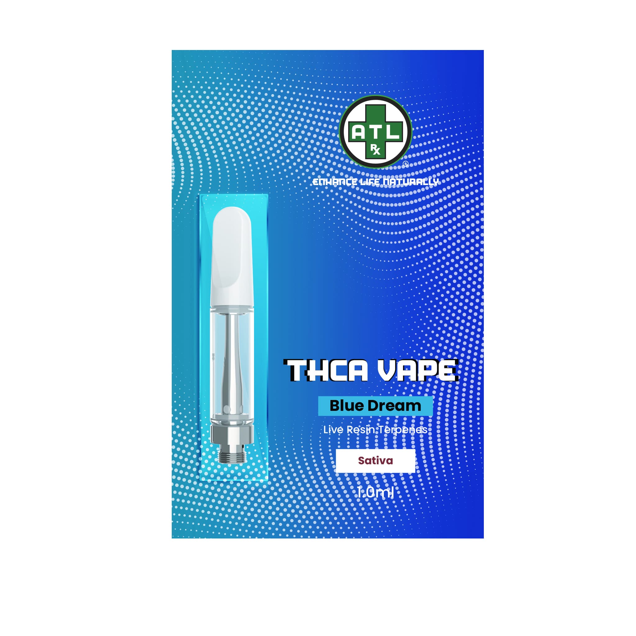 ATLRx Blue Dream THCA Vape Cart