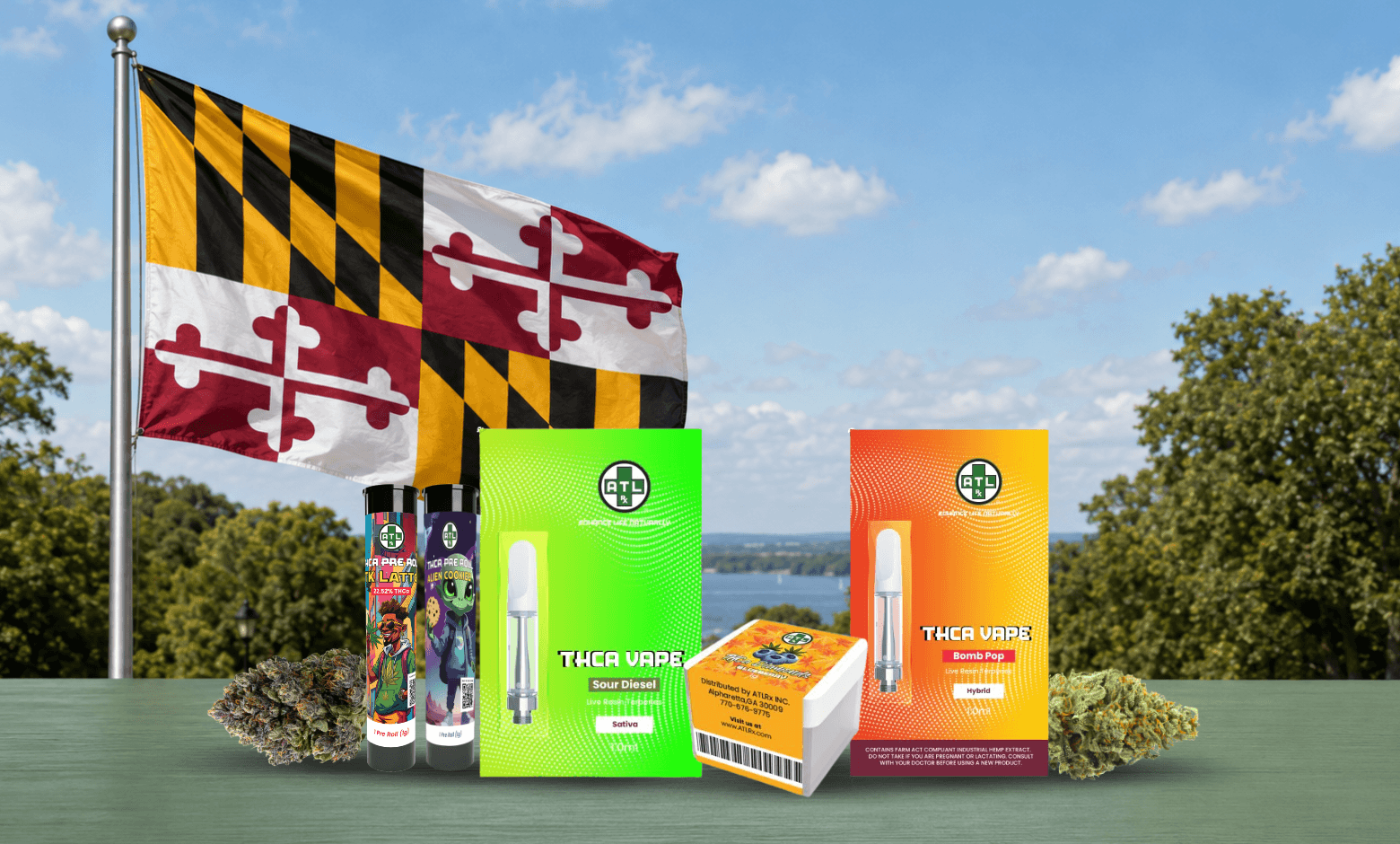 Is THCA Legal in Maryland