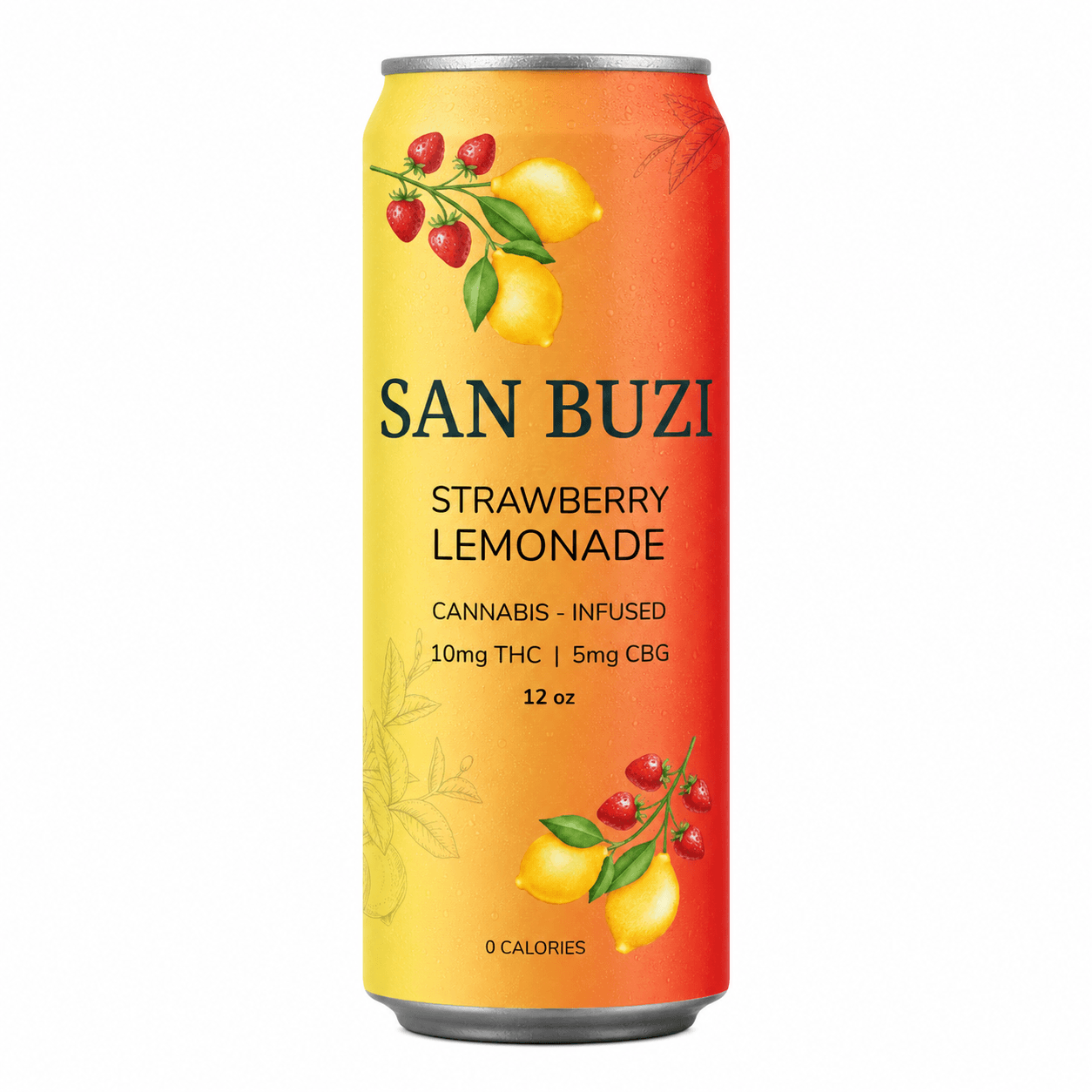 San Buzi Strawberry Lemonade – 1 Case