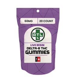 Delta 8 Live Resin Gummies 60mg