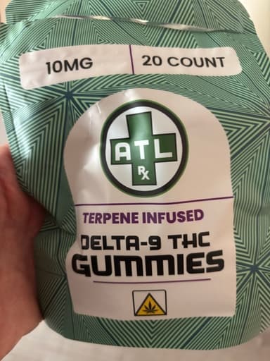 Delta 9 Terpene Infused Gummies 10 MG customer photo