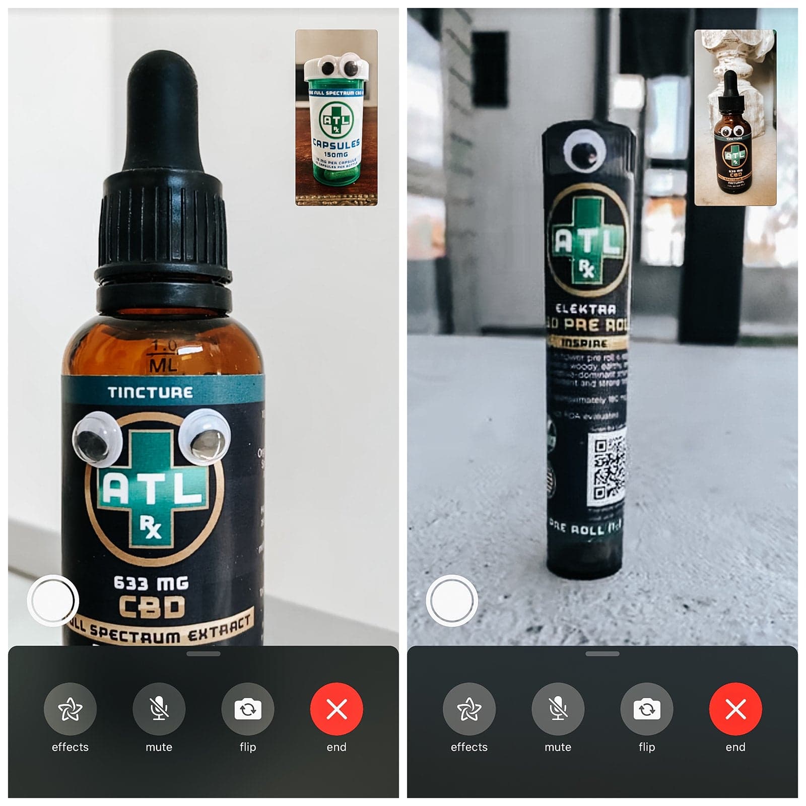 ATLRx CBD Tincture and CBD Pre-Rolls