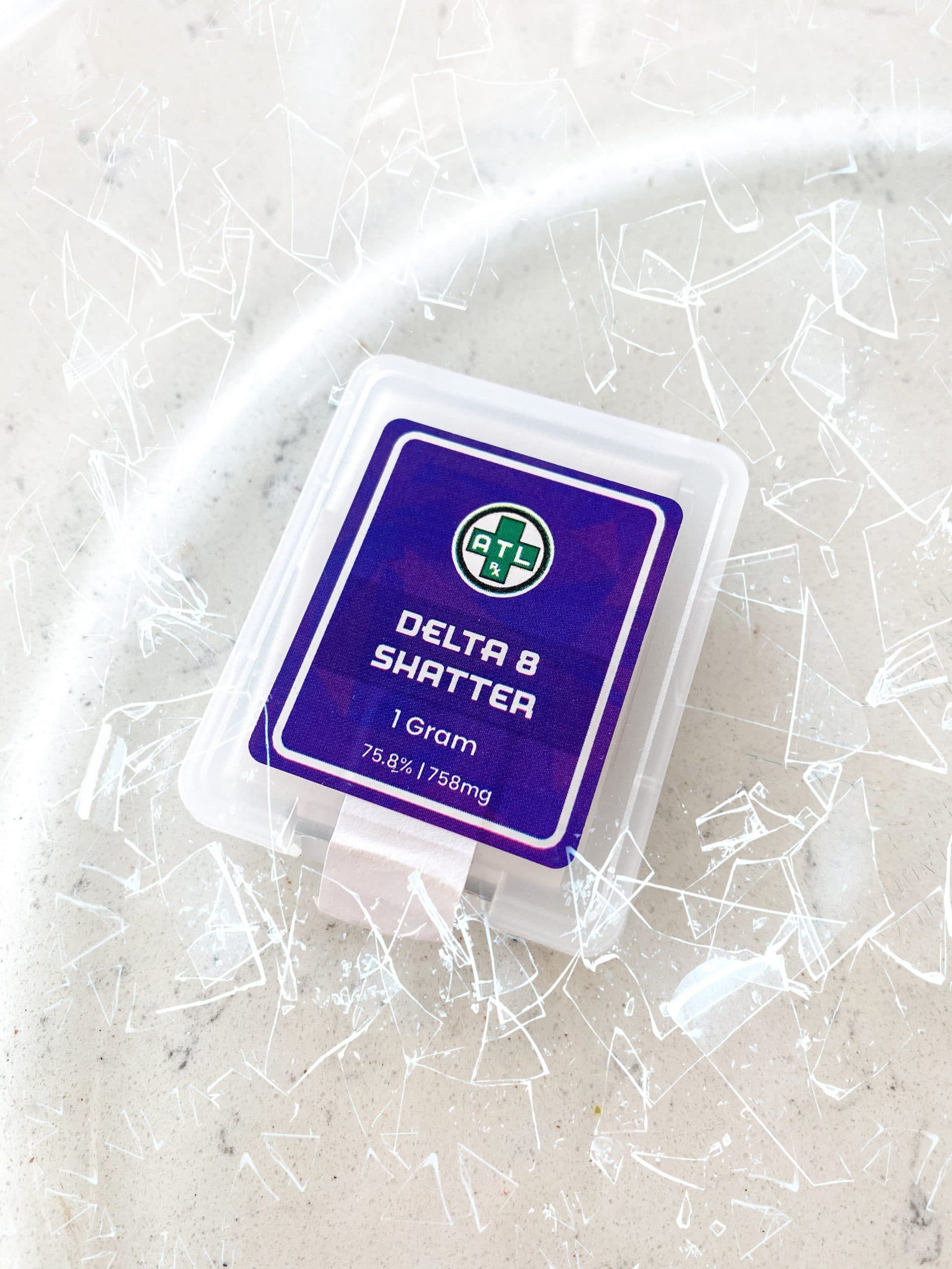ATLRx Delta 8 THC Shatter 1 Gram