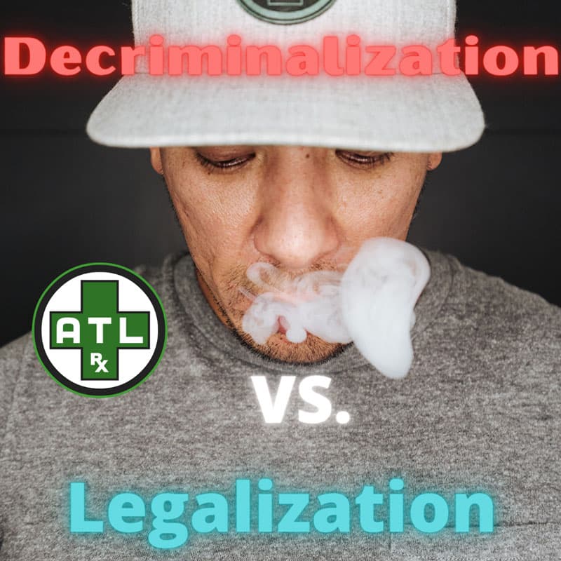 Decriminalization Vs. Legalization View 1