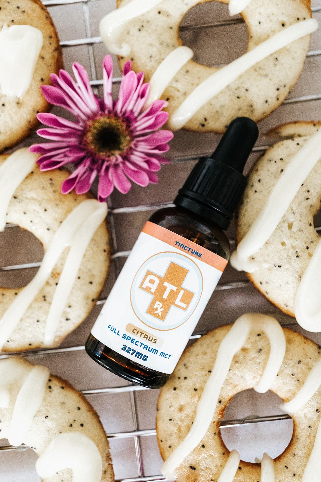 ATLRx Citrus Full Spectrum MCT CBD Tincture 327mg