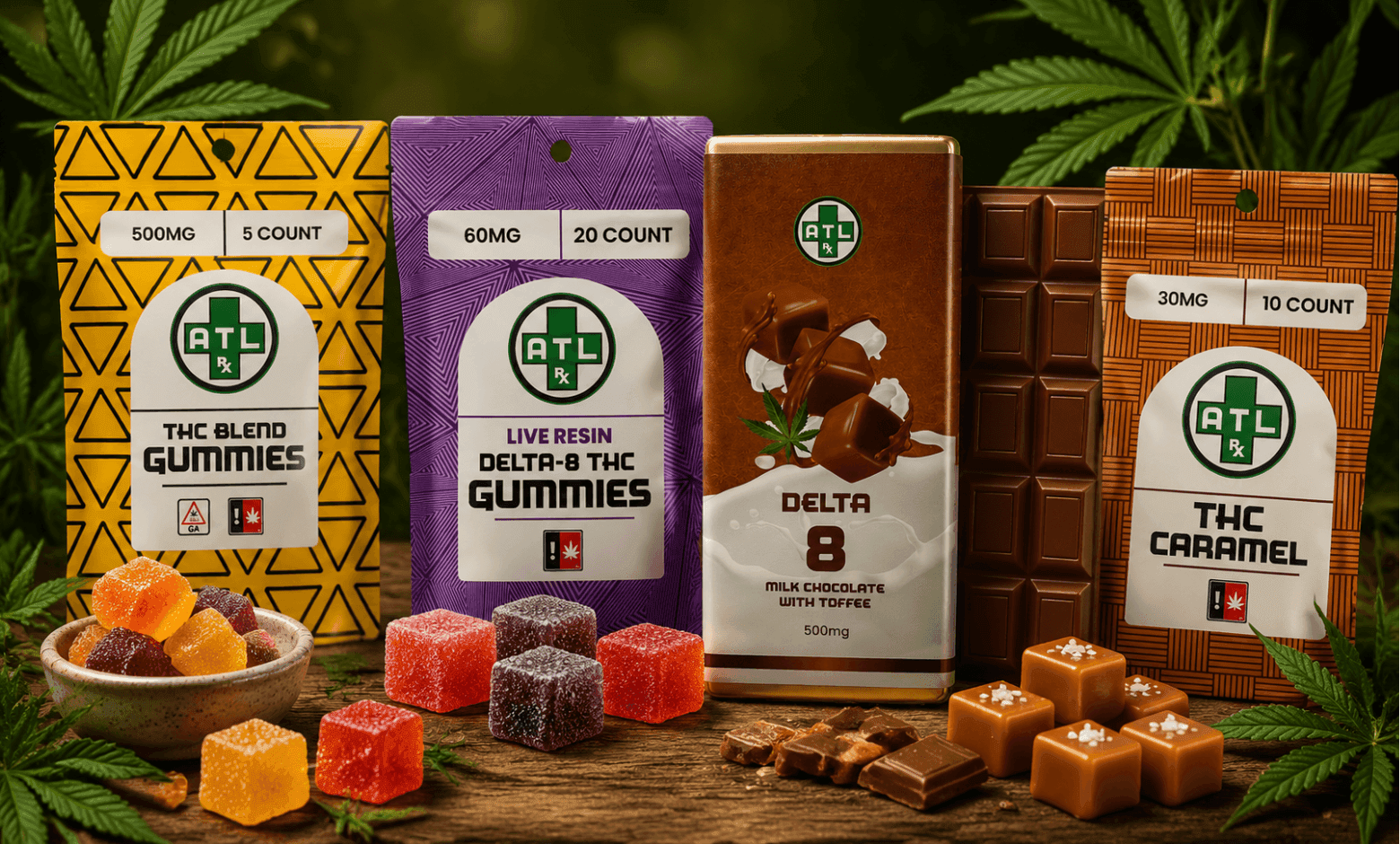 The Complete ATLRx Edibles Guide_ Gummies, Caramels, Bars & More
