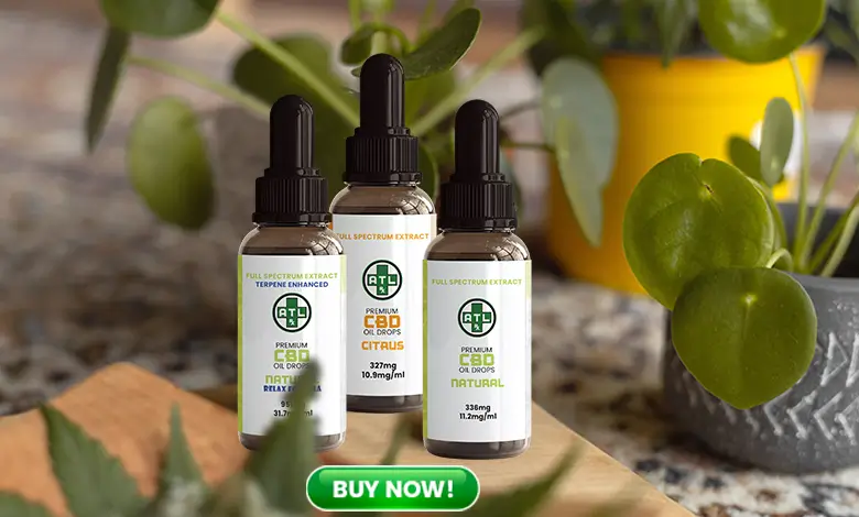 ATLRx Natural CBD Oil Drops